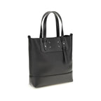 Maison Margiela Black Calf Leather Bos Taurus Shoulder Bag