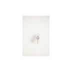 MM6 Silver Brass Keychain