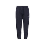 Autry Blue Cotton Joggers (Workout Pants)