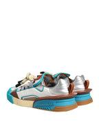 Dolce & Gabbana Multicolor Portofino Space Men Sneakers Shoes