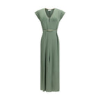 Forte_Forte Bicolor Viscose Casual Dress