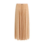 Forte_Forte Multicolor Viscose Midi Skirt