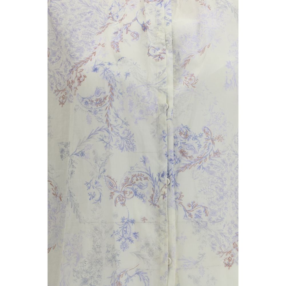 Forte_Forte Multicolor Cotton Pattern Shirt