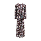 Forte_Forte Multicolor Viscose Casual Dress