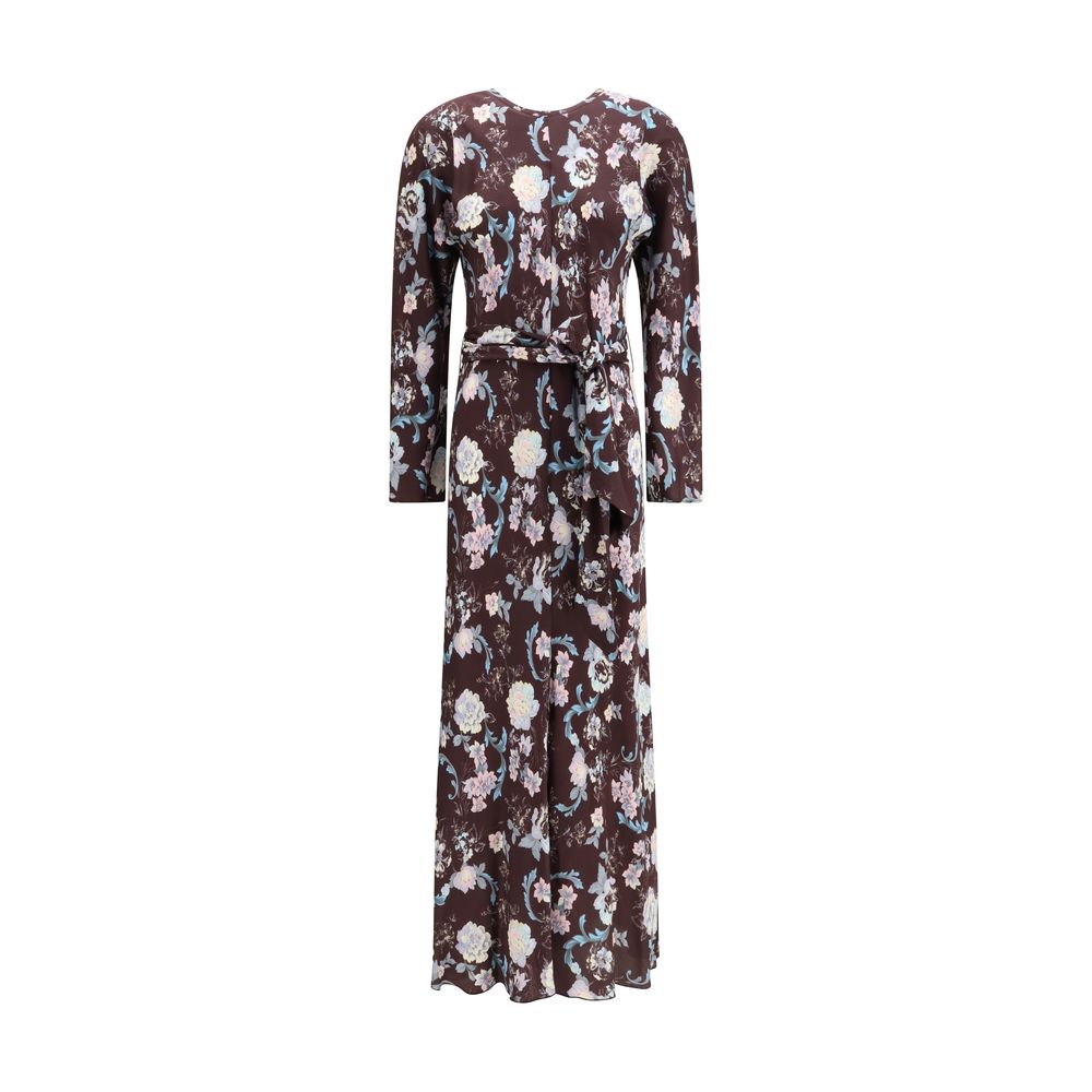 Forte_Forte Multicolor Viscose Casual Dress