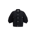 Sacai Black Cotton Denim Jacket
