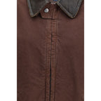 Prada Brown Cotton Coat