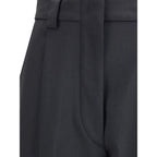 The Latest Black Polyester Casual Pants