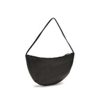 The Row Black Calf Leather Bos Taurus Shoulder Bag