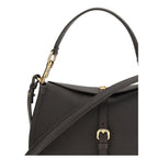Etro Brown Calf Leather Bos Taurus Shoulder Bag
