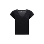 James Perse Black Cotton T-Shirt