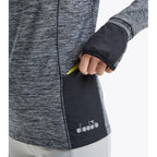 Diadora Black Polyester Sweatshirt