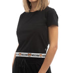 Moschino Black Cotton T-Shirt