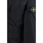 Stone Island Blue Polyamide Shell Jacket
