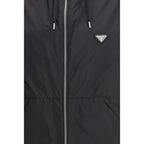 Prada Black Recycled Polyamide Clothing