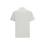 Ferragamo White Cotton Polo Shirt