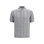 Brunello Cucinelli Gray Cotton Sweatshirt