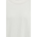 Laneus White Cotton T-Shirt