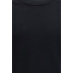 Laneus Black Cotton Sweatshirt
