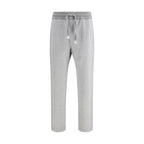 Brioni Gray Cotton Joggers (Workout Pants)