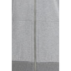 Brioni Gray Cotton Sweatshirt
