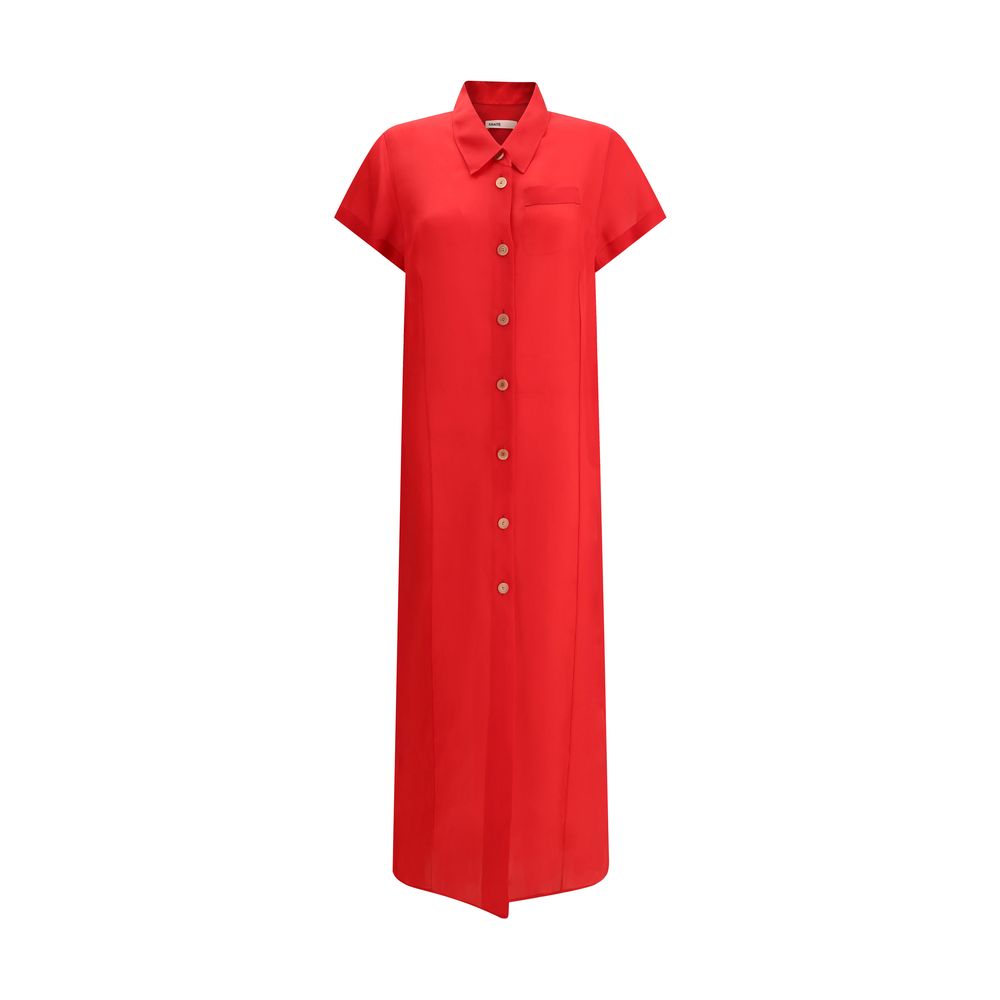 Khaite Multicolor Silk Cocktail Dress
