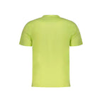 Napapijri Yellow Cotton Men T-Shirt