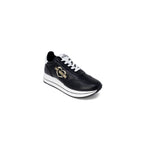 Love Moschino Black Leather Low Top Sneakers