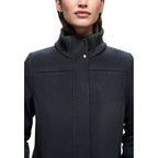 Street One Blue Polyester Coat