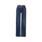 Street One Blue Cotton Relaxed Fit Jeans
