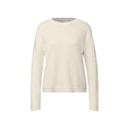 Street One Beige Cotton Sweatshirt