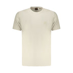 Hugo Boss Beige Cotton Men T-Shirt