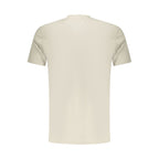 Hugo Boss Beige Cotton Men T-Shirt