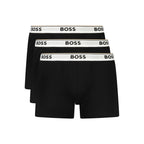 Hugo Boss Black Cotton Men Boxer