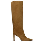 Jimmy Choo Brown Leather High Heel Boots