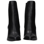 Jimmy Choo Black Leather Ankle Boots