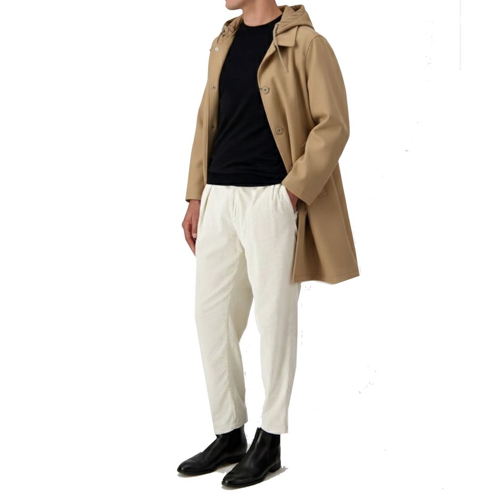 Herno Brown Polyamide Coat