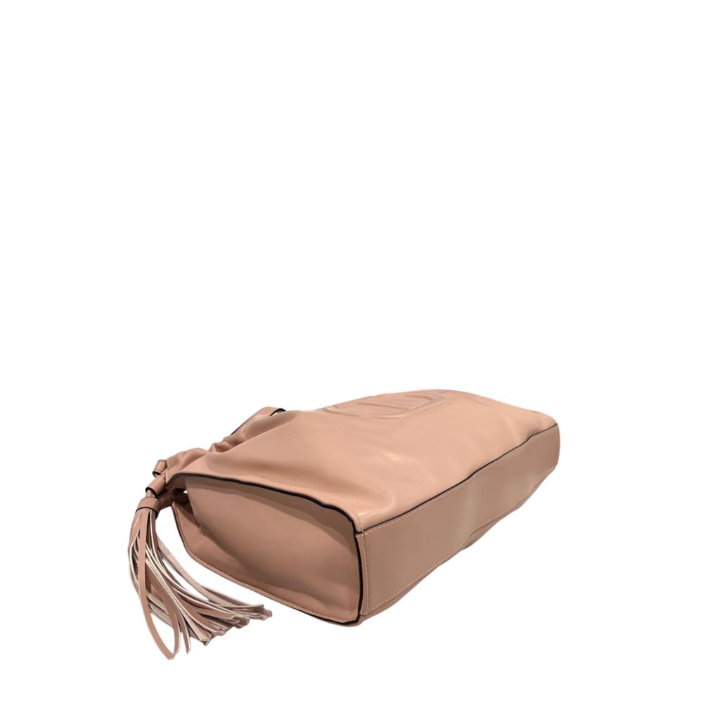 Twinset Pink Polyurethane Women Shoulder Bag