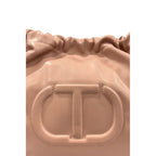 Twinset Pink Polyurethane Women Shoulder Bag