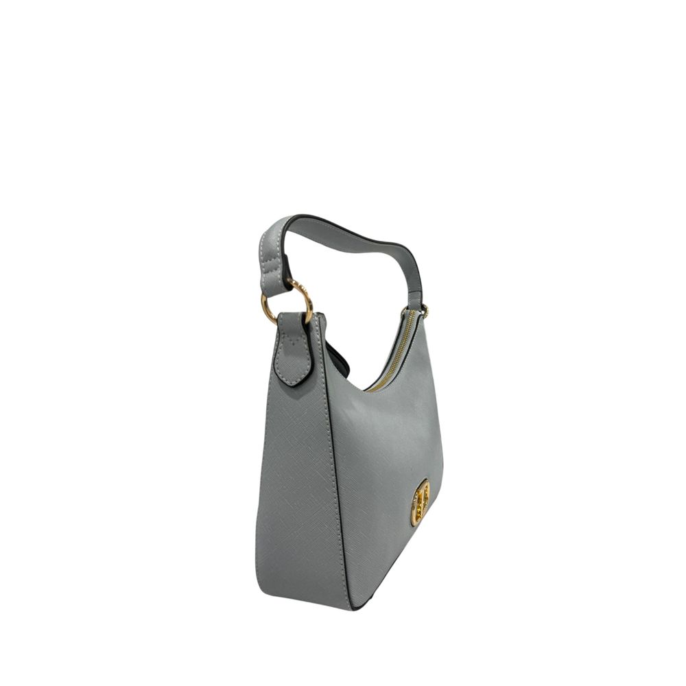 Twinset Blue PU Women Shoulder Bag
