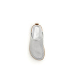 Forte_Forte Silver Calf Leather Bos Taurus Mules