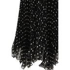 Valentino Black Silk Skirt