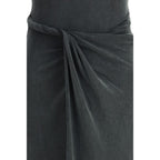 Diesel Gray Modal Casual Dress