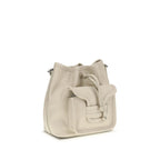 Pierre Hardy Beige Calf Leather Bos Taurus Backet Bag