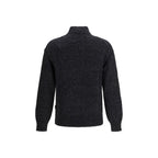 LAMINAR Black Cotton Sweatshirt