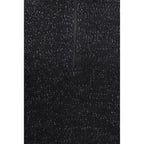 LAMINAR Black Cotton Sweatshirt