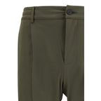 Cruna Bicolor Polyester Casual Pants