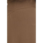 Petar Petrov Brown Silk Casual Dress