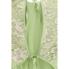 Kristina Ti Bicolor Silk Blouse