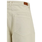 Moncler Beige Cotton Casual Pants